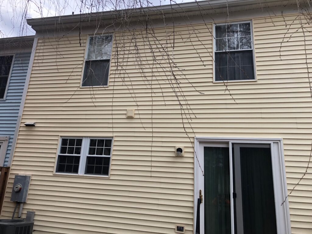 Clean siding after exterior cleaning to boost curb appeal
